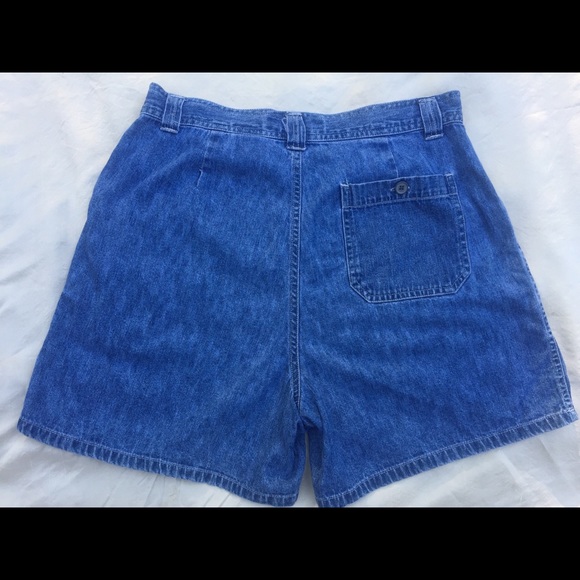 Faded Glory jean shorts size 10 .waist 14” flat - Picture 4 of 6